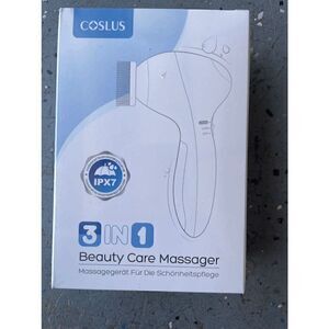 COSLUS 3 in1 JBK-D Electric Exfoliating Spin Cleanser Device IPX7 Waterproof